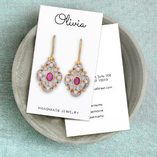 Cute Script Font die het Visitekaartje van de Vert