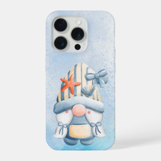 Cute Sea Gnome Phone Case iPhone Hoesje (Achterkant)