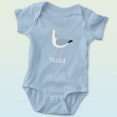 Cute Seagull Name Romper