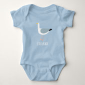 Cute Seagull Name Romper (Voorkant)