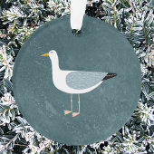 Cute Seagull Ornament