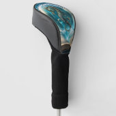 Cute seahorse golfheadcover (Schuin)