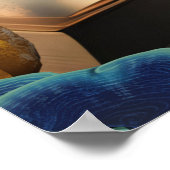 Cute seahorse poster (Hoek)