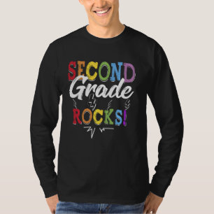 Cute Second Grade Rocks Team 2e graad Teacher Stu T-shirt