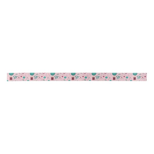 Cute Seing Thleing Pattern Roze Lint (Voorkant)