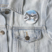 Cute Sergal Ronde Button 5,7 Cm (In situ)