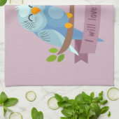 Cute serviette de cuisine Inséparable (Plié)