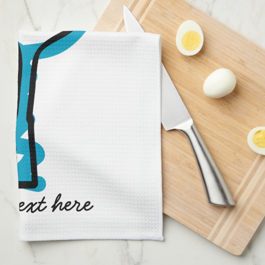 Cute Serviette de cuisine pour joueur de tennis et (Quart Plié)