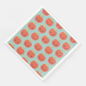 Cute serviettes en papier de pomme (Coin)