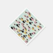 Cute serviettes en papier mouton (Coin)