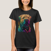 Cute Shar Pei Dog on Shar Pei  1 T-shirt (Voorkant)