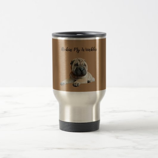 Cute Shar Pei Voyage Mug (Centre)