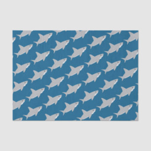 Cute Shark Animal Tissuepapier