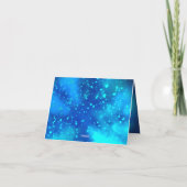 Cute Shark Boy Verjaardag Bedankkaart (Achterkant)