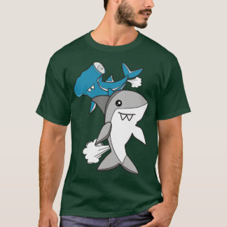 Cute Shark LoverFunny Farting Shark T-shirt