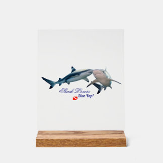 Cute Shark lovers Shot Glass Acryl Bord
