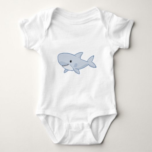 Cute Shark Romper (Voorkant)