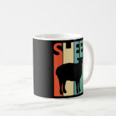 Cute Sheep Animal Koffiemok (Voorkant rechts)