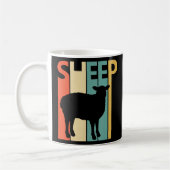 Cute Sheep Animal Koffiemok (Links)