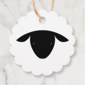 Cute Sheep Bedankjes Labels (Voorkant)