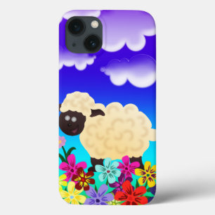 Cute Sheep iPhone 13 Hoesje