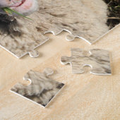 Cute Sheep Family Animals Lamb Legpuzzel (Zijkant)
