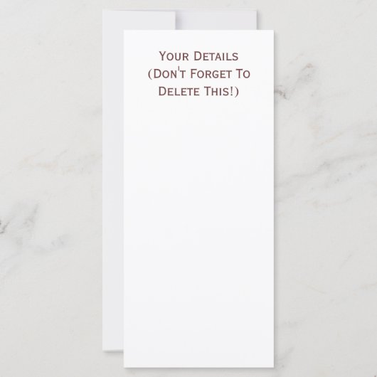 CUTE SHEEP KAART (Achterkant)