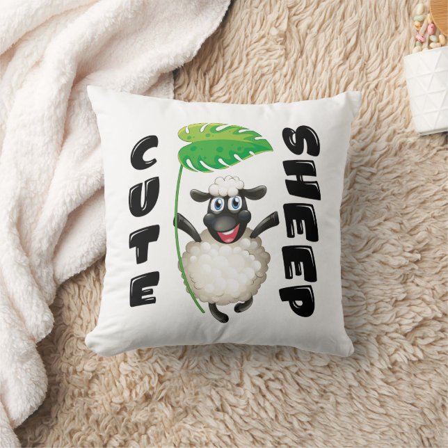 CUTE SHEEP KUSSEN (Deken)