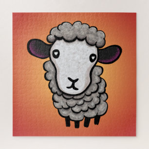 Cute Sheep Legpuzzel