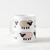 Cute Sheep Mok (Voorkant links)