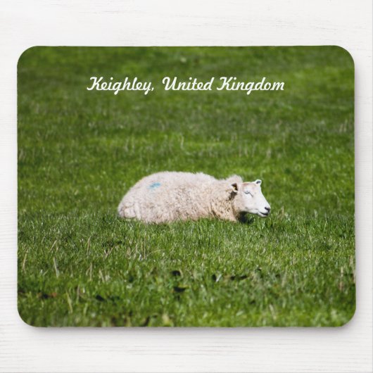Cute Sheep Muismat (Voorkant)