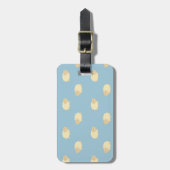 Cute Sheep Pattern Bagagelabel (Voorkant verticaal)