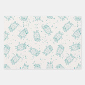 Cute Sheep – Whimsical Seamless Pattern Inpakpapier Vel (Voorkant 2)