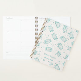 Cute Sheep – Whimsical Seamless Pattern Planner