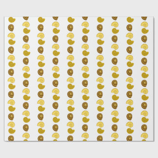 Cute shell arrangement on  cadeaupapier