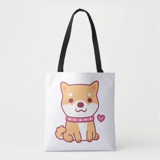 Cute Shiba Inu Dog Draagtas (Voorkant)