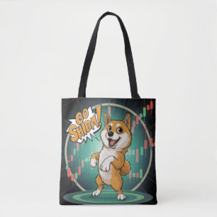 Cute Shiba Inu Dog Draagtas