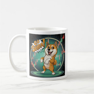 Cute Shiba Inu Dog Koffiemok