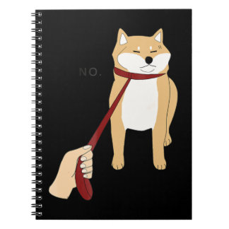 Cute Shiba Inu Nope - Doge Meme Notitieboek