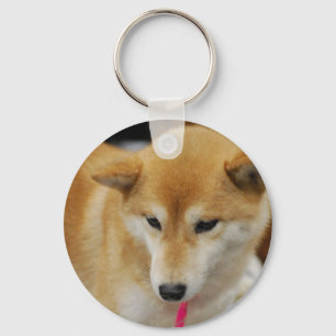 Cute Shiba Inu Sleutelhanger