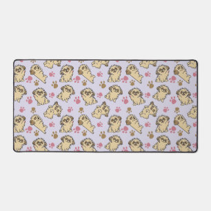 Cute Shih Tzu Puppy Desk Mat