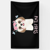 Cute Shih Tzu Shitzu Mam Spandoek (Verticaal)