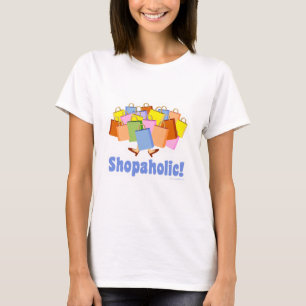 Cute Shopaholic Gezegde T-shirt
