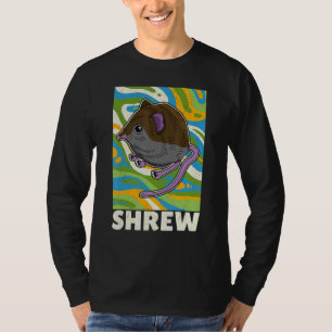 Cute Shrew Mouse Bioloog Insect Moles 4 T-shirt