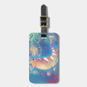 Cute Shrimp Bagagelabel (Voorkant verticaal)
