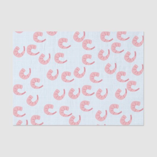 Cute Shrimp Tissue Paper Tissuepapier (Voorkant)