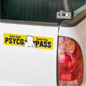 Cute Shy Devil in LOVE Bumpersticker (Op Truck)