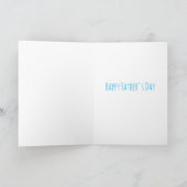 Cute Siamese carte de Fête des pères chaton du cha (Intérieur)