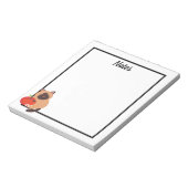 Cute Siamese Cat met Apple Notitieblok (Gedraaid)