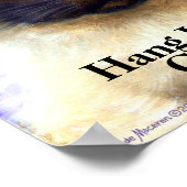 Cute Siamese hangen daar in kat Poster schilderen (Hoek)